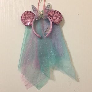 Disney Fairy Wings Minnie Ears Ornament